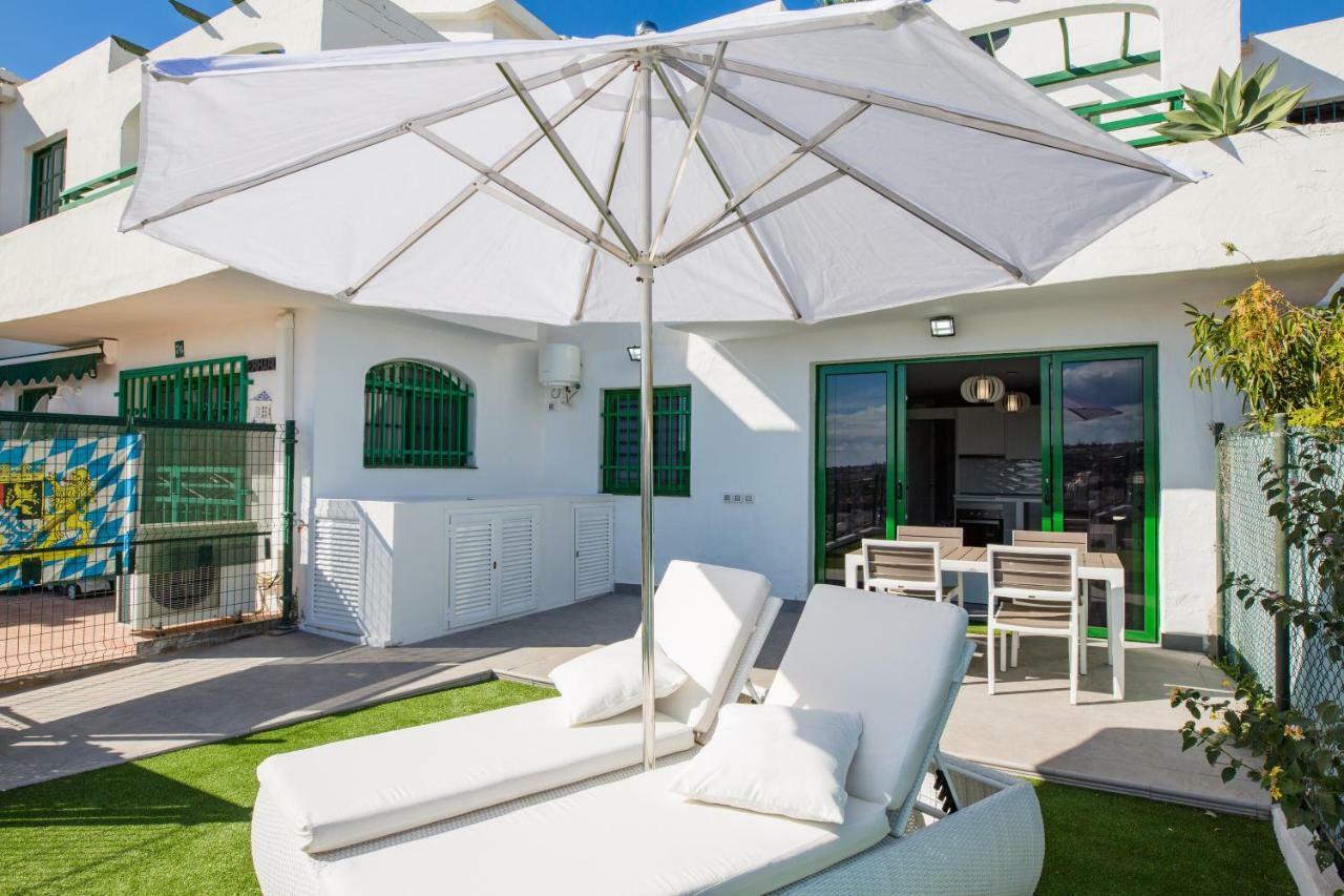 Bungalow Con Gran Terraza Con Vistas Maspalomas  Luaran gambar